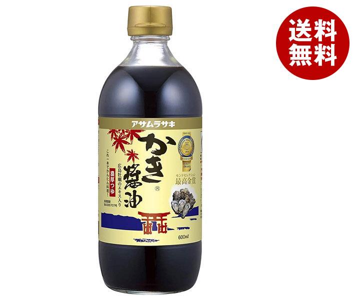 アサムラサキ かき醤油 600ml＊12本入