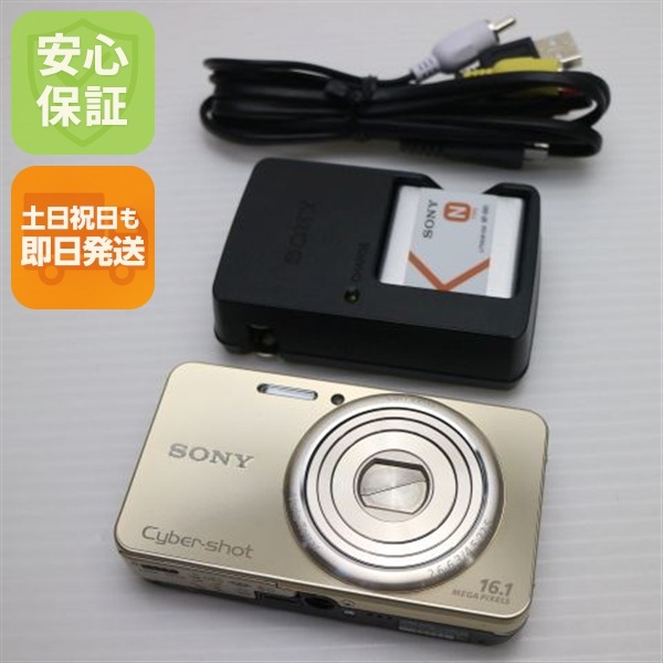 新品同様 Cyber-shot DSC-W570 ゴールド SONY デジカメ 16