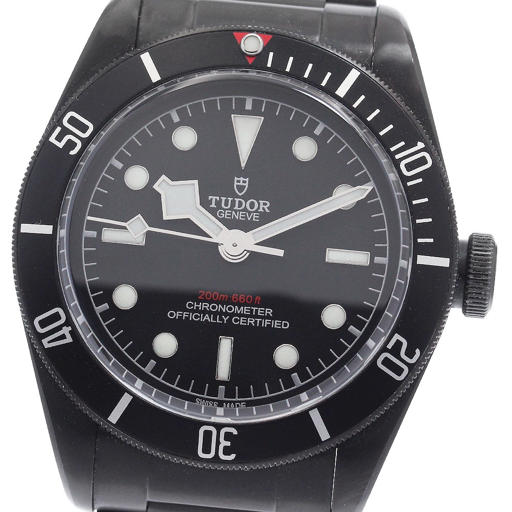 チュードル TUDOR 79230DK ヘリテージ ブラックベイ ダーク 自動巻き メンズ 美品 _922623【中古】