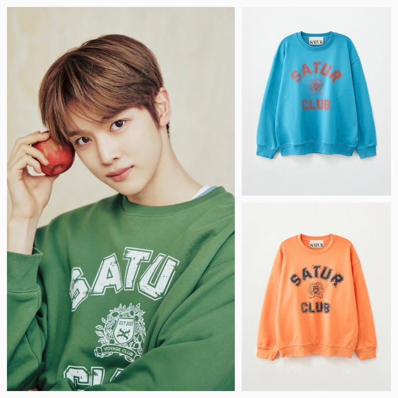 【SATUR】26SS [RIIZEs Pick] CREST SYMBOL SWEATSHIRT : 3COLORS