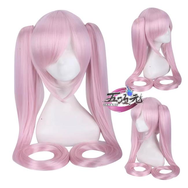 五次元 　ボーカロイド　コスプレ　桜ミク　コスチューム　コスプレ　ウィッグ