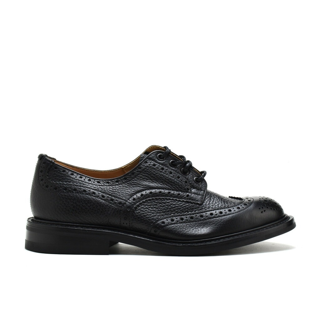 トリッカーズ バートン カントリー メンズ ドレスシューズ ムフロン ブラック 黒 TRICKER S M5633 Bourton Country Shoe[5633-blk-m]