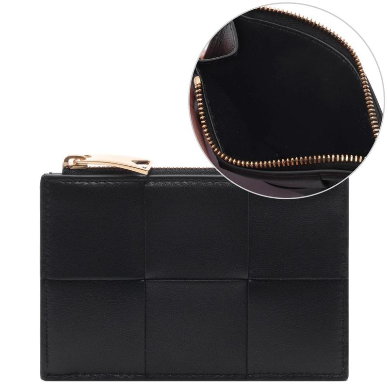 [] 25FW 女性 カセット ジッパー カード財布 (765460 VCQC4 8425 25F)
