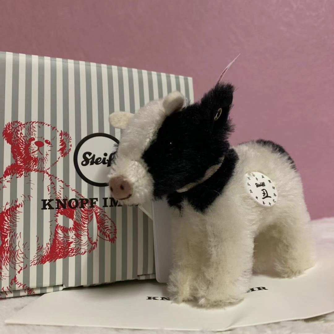 新品 シュタイフ テディベア Steiff 日本アジア限定 干支 丑 うし 2021年 牛 11cm