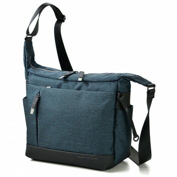 NORTHPOL フォギー ショルダーバッグ 舟型 ネイビーブルー 12-6721-80