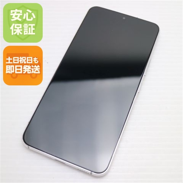 新品同様 Galaxy S22 SC-51C ファントムホワイト スマホ 白ロム 中古 土日祝発送OK 89