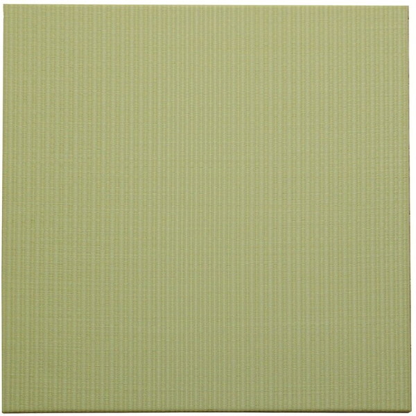 1111520120409 日本製 水拭きできる ポリプロピレン 置き畳 ユニット畳 シンプル グリーン 約70×70cm 4P (同色4枚組) メーカー直送