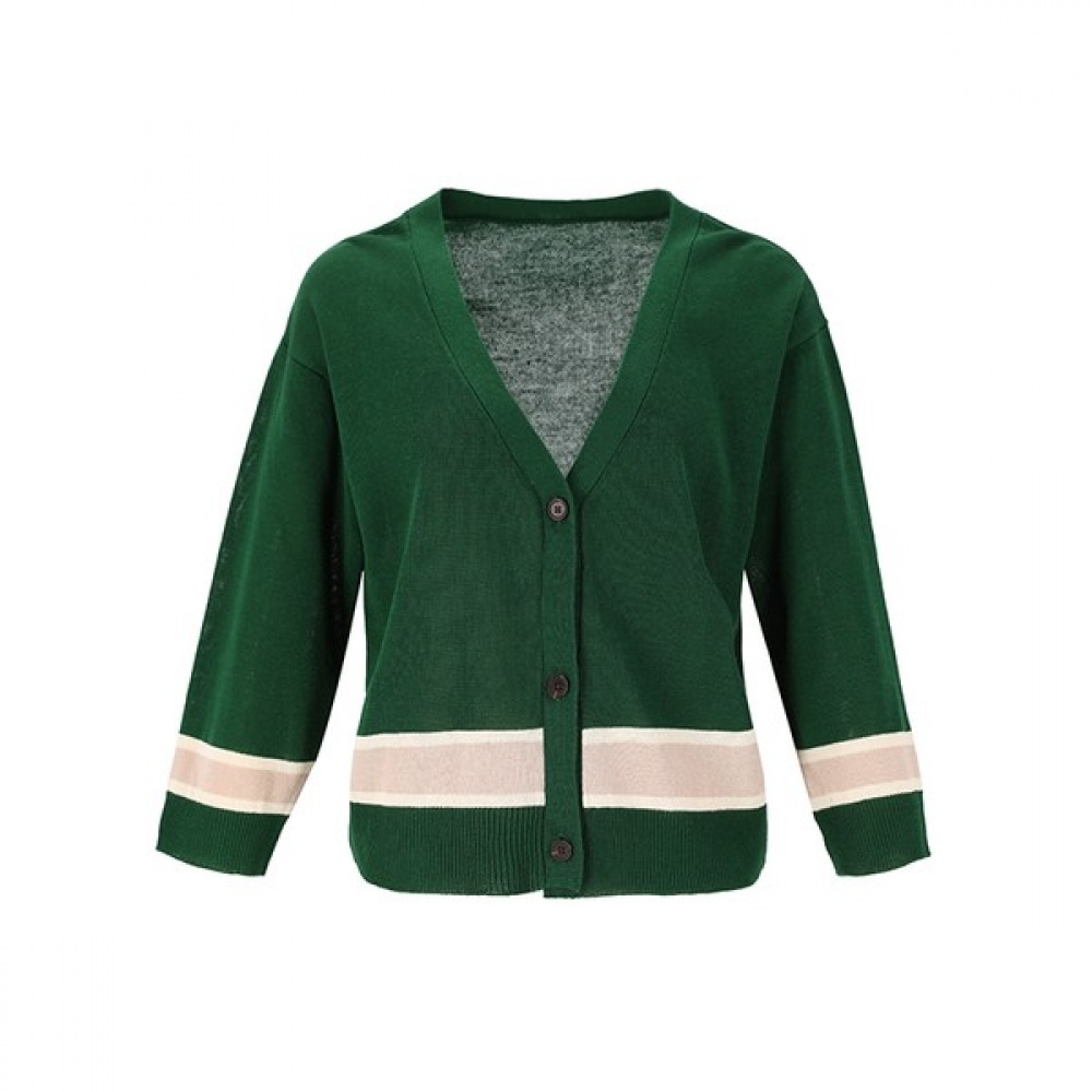（フォレスト）ヘムミックスカラーカーディガン（OY5GDC4）