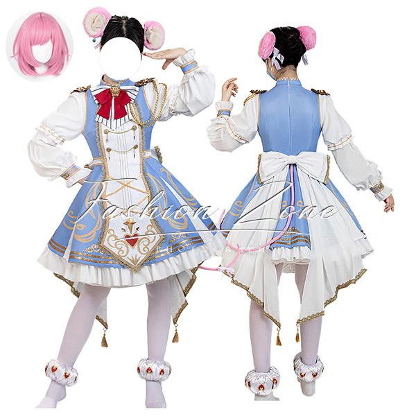 プロジェクトセカイ カラフルステージ! feat. 初音ミク 風 鳳えむ コスプレ衣装 ウィッグ cosplay ハロウィン 演出服 変装