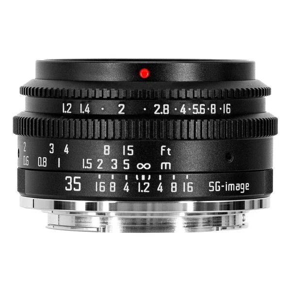 SG-image SG 35mm F1.2 X C ブラック 単焦点レンズ(富士フイルムXマウント)