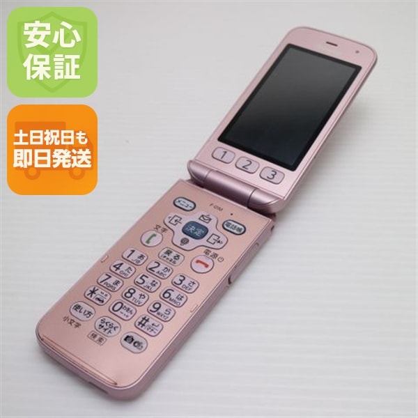 美品 F-01M ピンク ガラケー 235