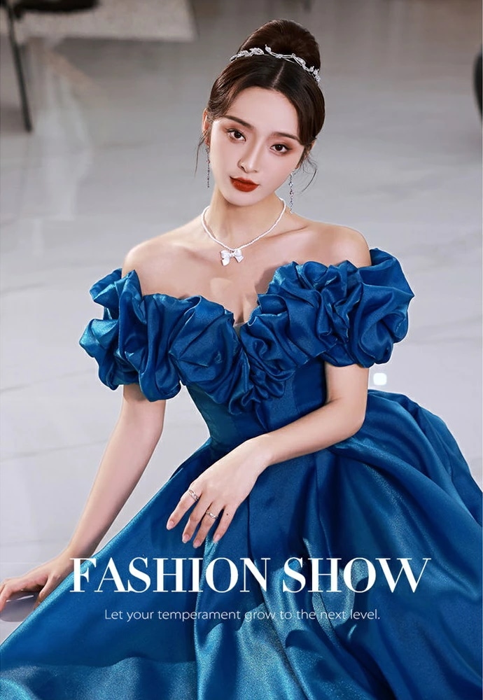 パーティードレス ロングドレス オフショルダー おしゃれ ウエディングドレス 二次会ドレス フォーマル コンサート 演奏会 発表会 イブイングドレス レディース 成人式ドレス 二次会 結婚式 高級感