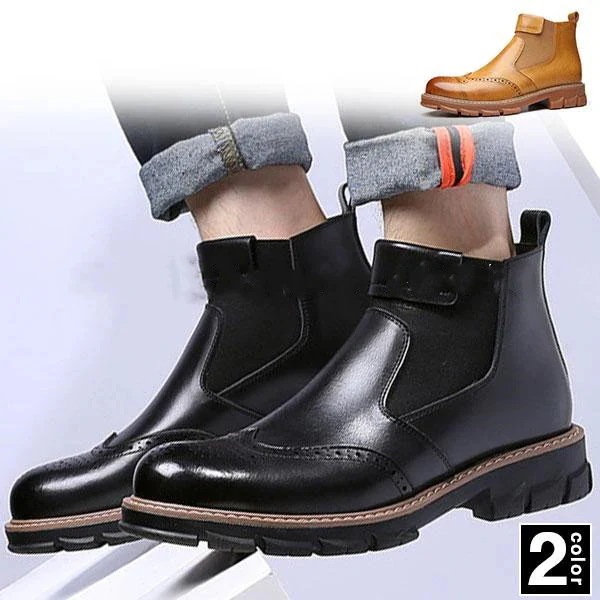品質いいな新品 サイドゴアブーツ チェルシーブーツ ショートブーツ 革靴 ワークブーツ メンズ ブーツ 厚底 エンジニア 軽量 ミリタリー 紳士靴 シューズ（r5kww）