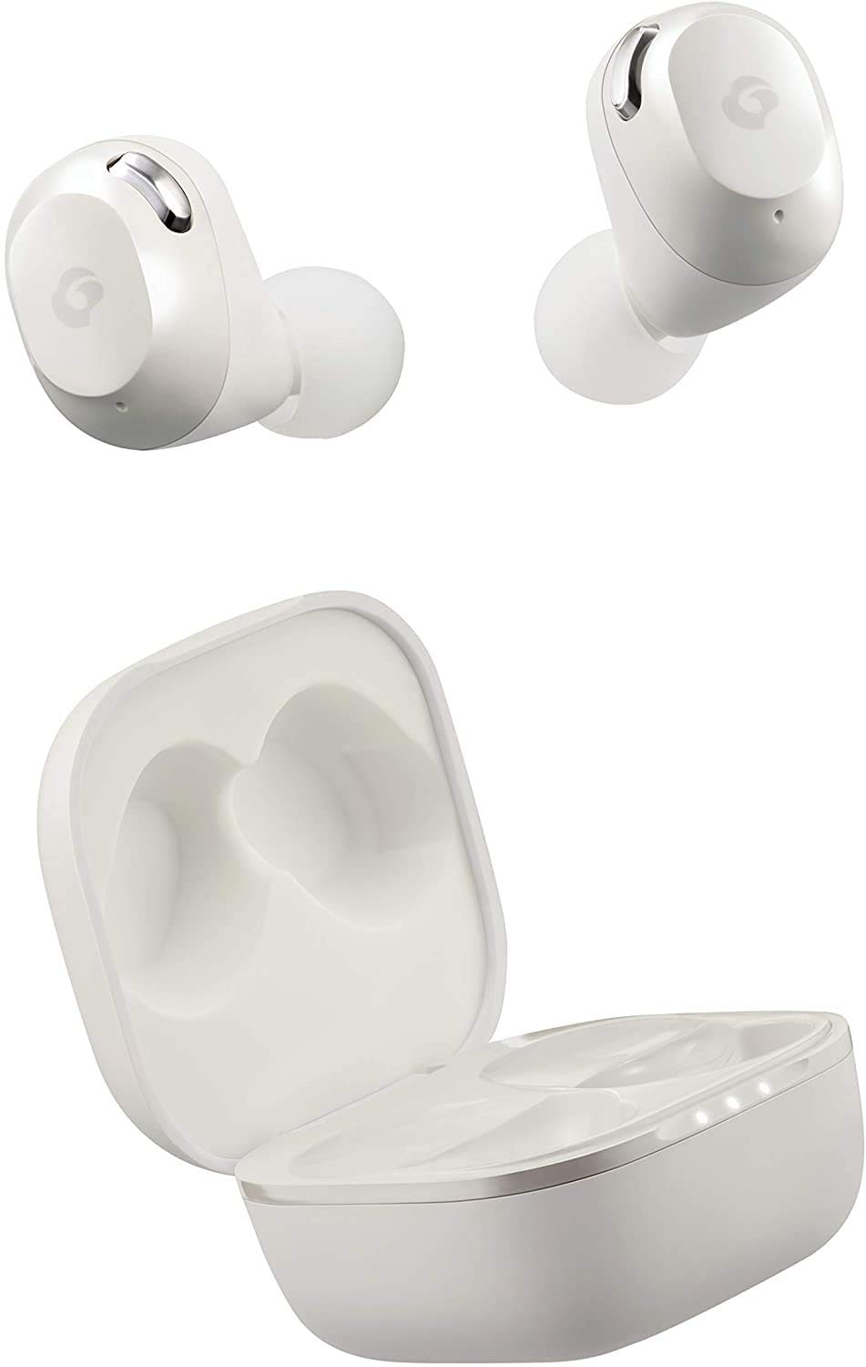 Qoo10最安値挑戦 GLIDiC(グライディック) フルワイヤレスイヤホン GLIDiC Sound Air TW-5100 ホワイト SB-WS57-MRTW/WH ［マイク対応 /ワイヤレス(左