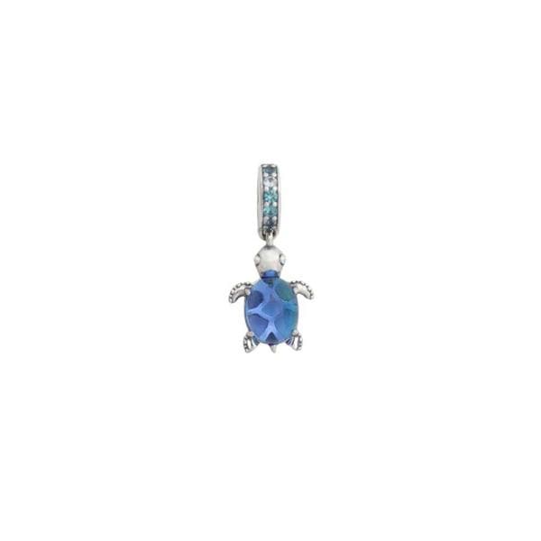 Moments Murano Glass Sea Turtle Dangle Charm チャーム 798939c01 レディース ブルー