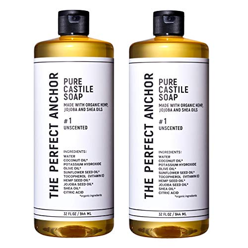 ザパーフェクトアンカー ピュアカスチールソープ アンセンティッド 944ml*2本セット