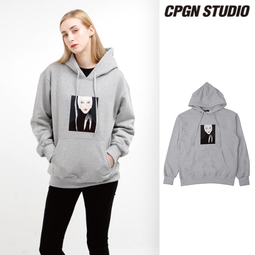 人気商品】 CPGN hood illustration STUDIO】 STUDIO【CPGN パーカー