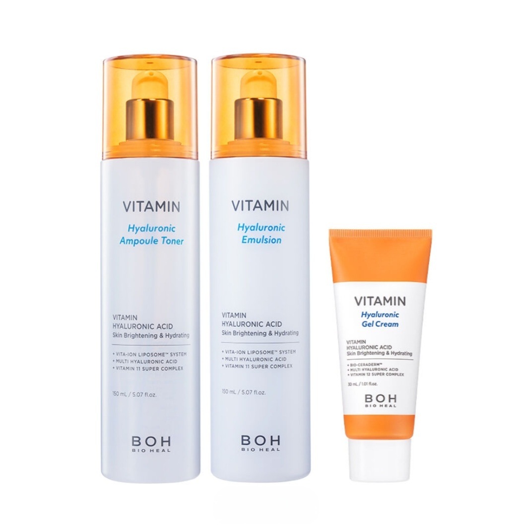 ビタミン ヒアルロニック アンプルトナー 150mL&エマルジョン 150mL（クリーム30mLをプレゼント) 5,255円