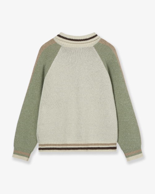 【AEAE】 STAR JACQUARD COWICHAN [KHAKI] 正規品