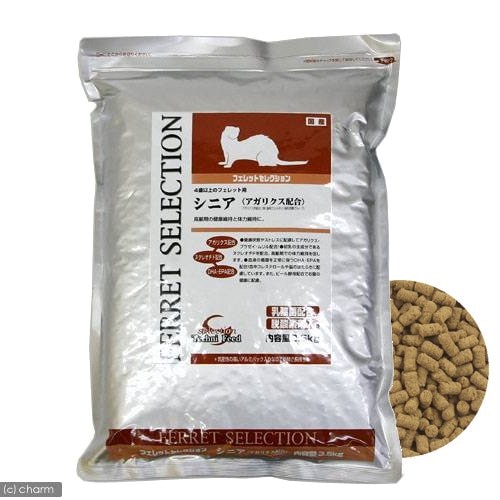 フェレットフード　イースター　フェレットセレクション　シニア　３．５Ｋｇ　ＣＲＣ50―40―15―30―00