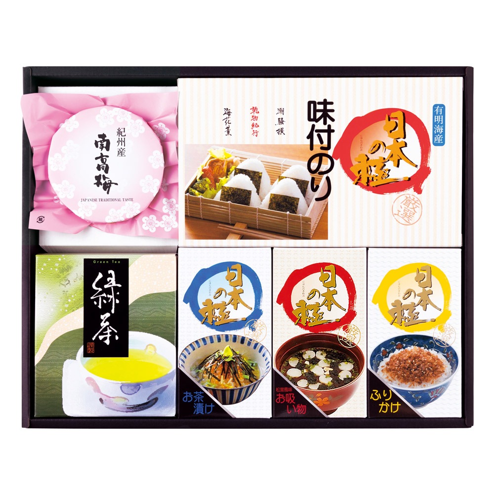 乾物紀行 日本の極 御詰合せ AQ-540N A164-057 ラッピング無料 のし無料 メッセージカード無料 お茶漬け 海苔 ふりかけ ギフト A41