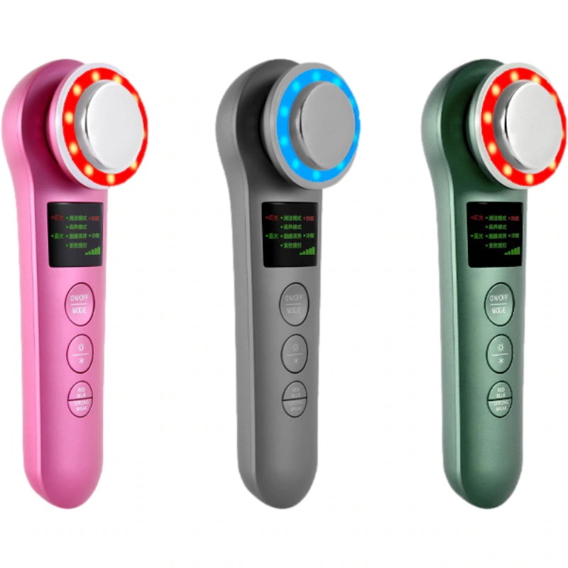 美容器家庭用精華光子若肌導入儀面顔冷温敷マッサージャー洗顔クレンジング30%までに制限