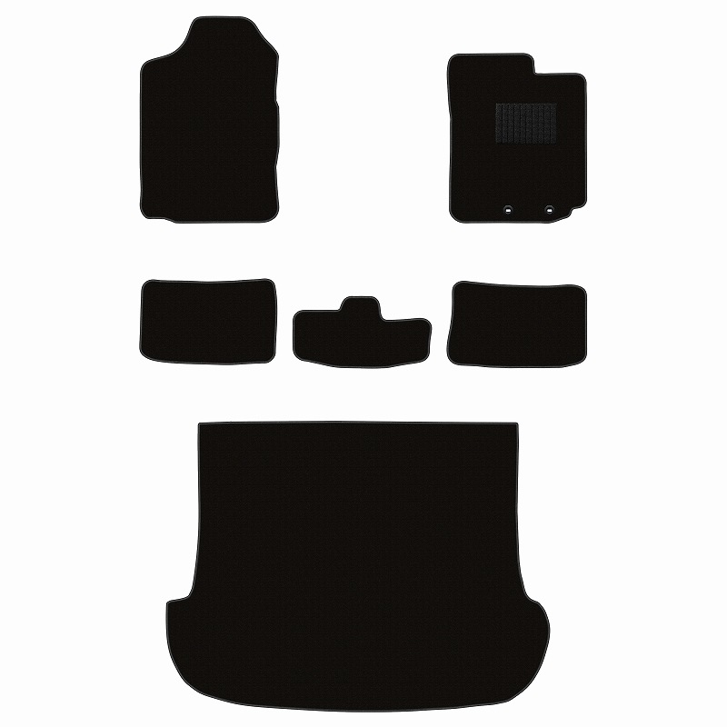 トヨタ プロボックス・サクシード 160系 フロアマット + トランクマット (ラゲッジマット) [16色から選択]