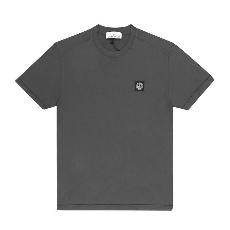ストーンアイランド K1S152100039 S0013 V0065 ミニワッペンロゴパッチ付きポロシャツ メンズ半袖Tシャツ