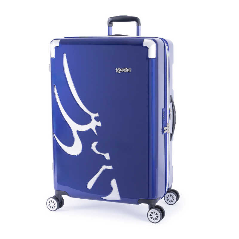 A.L.I　スーツケース ジッパータイプ 拡張機能搭載 スーツケースカバー付き 宿泊目安：7～9日間 [TSAロック搭載 / 98L] KABUKI 瑠璃紺　KBK-1603-28W