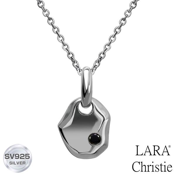 ネックレス メンズ シルバー シルバー925 ブランド 小ぶり オーバル デザイン 男性用 プレゼント LSC