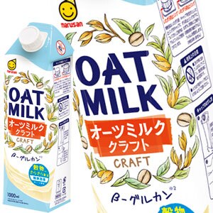 [送料無料] マルサンアイ オーツミルク クラフト OAT MILK 1000ml紙パック24本[