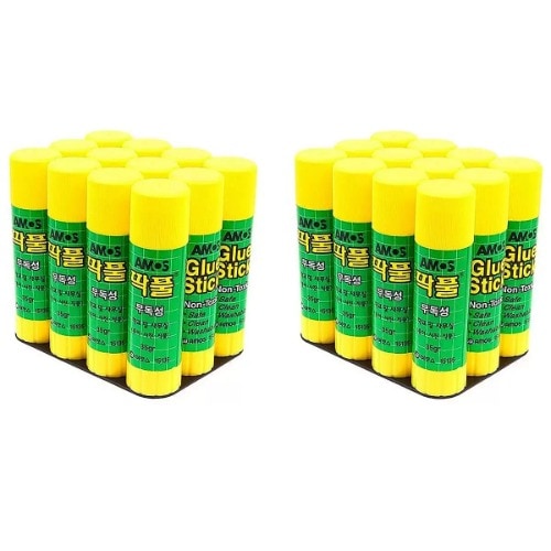 アモス カフト 35g 24校 幼稚園 子どもの家 オフィス 学用品 準備物 接着剤 事務用品 フレーズ作り