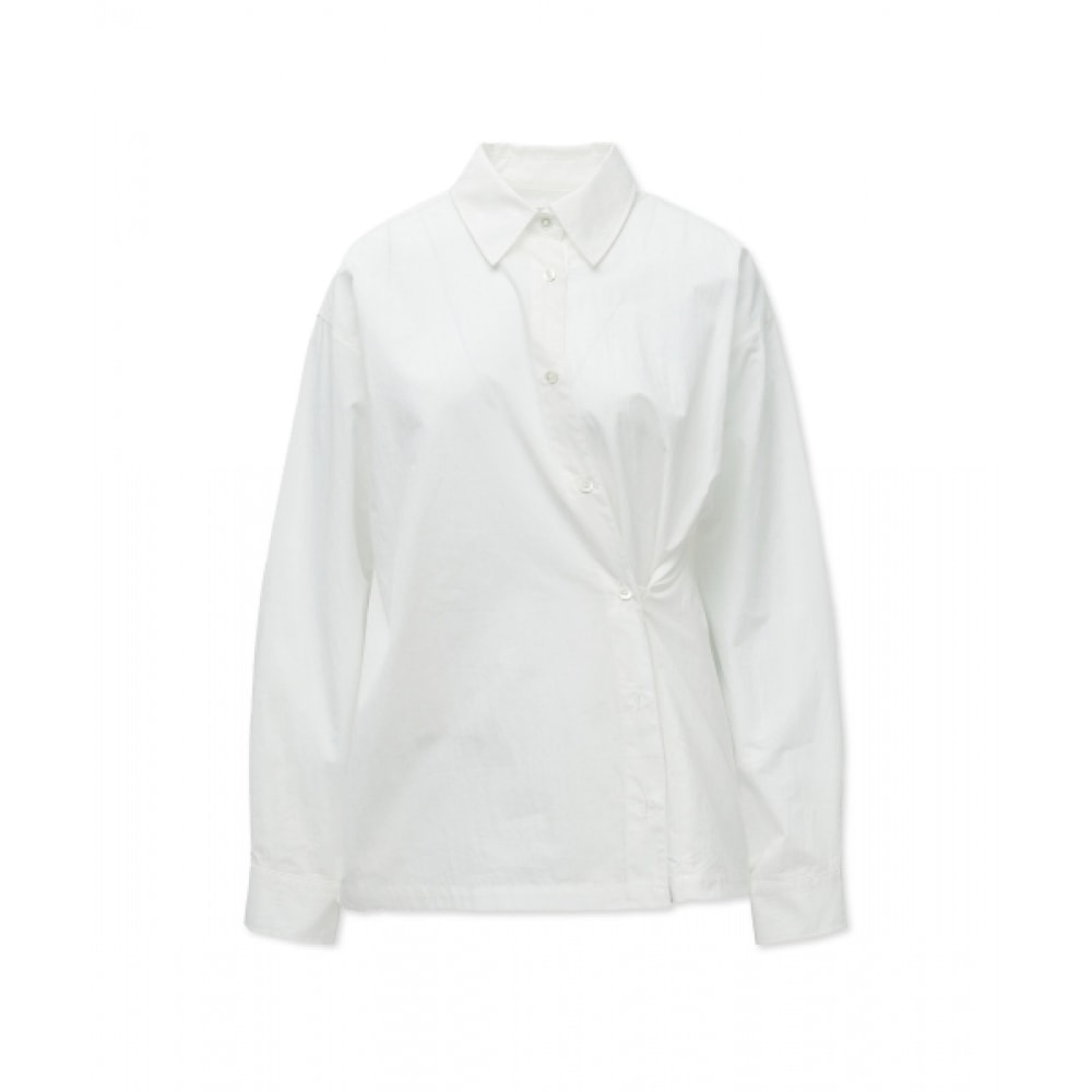 ザサタデーイブニングポストラップシャツ_ホワイト