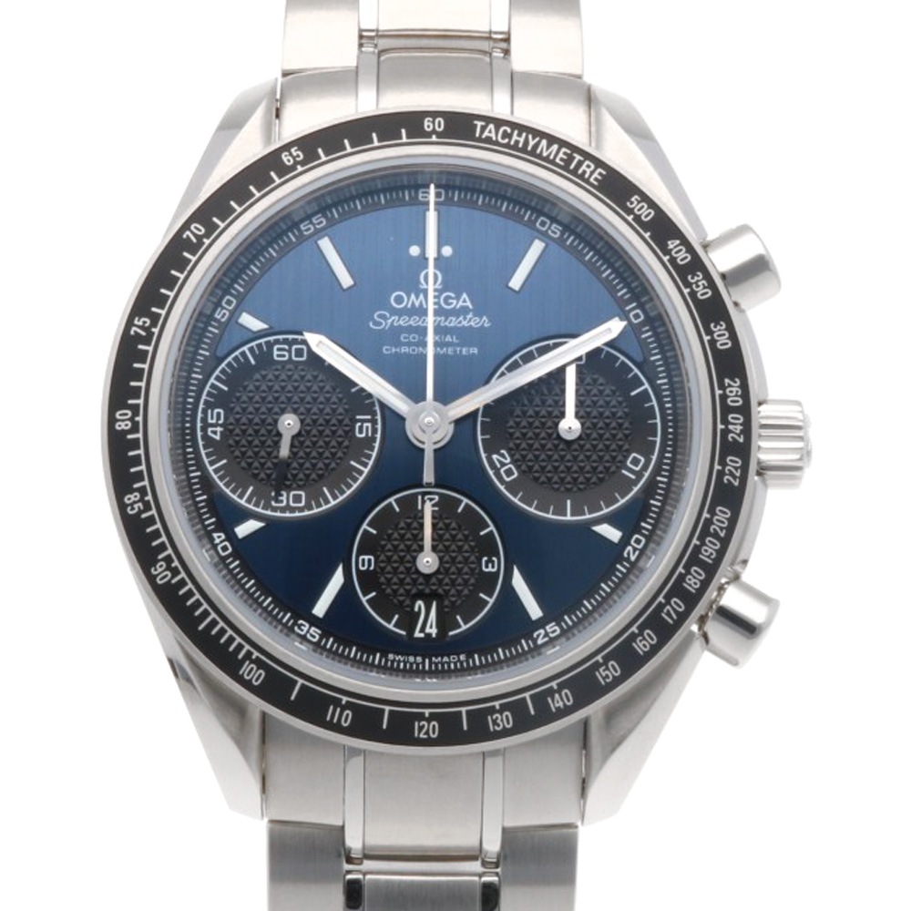 オメガ スピードマスター レーシング 腕時計 ステンレススチール 32630405003001 自動巻き 1年保証 OMEGA 中古 美品