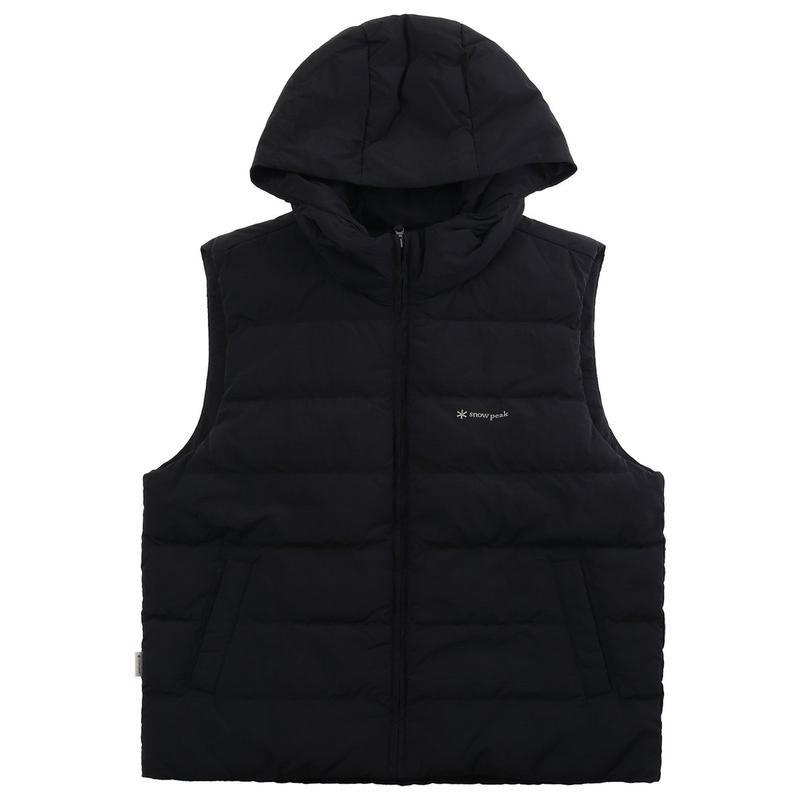 女性ランドフード軽量ダウンベスト S25WWGDV63 BK