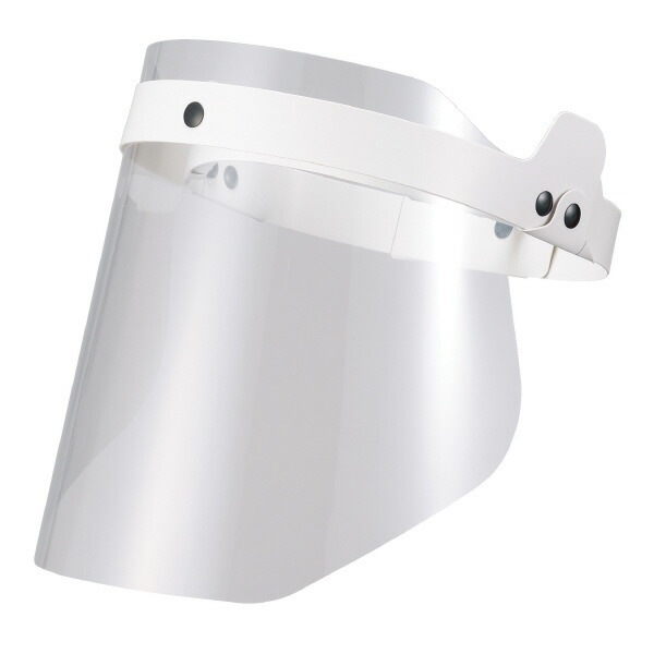 （まとめ買い）フェイスシールド（ヘッドギアタイプ） 5セット入り AS-FSH100M-5 [x3]