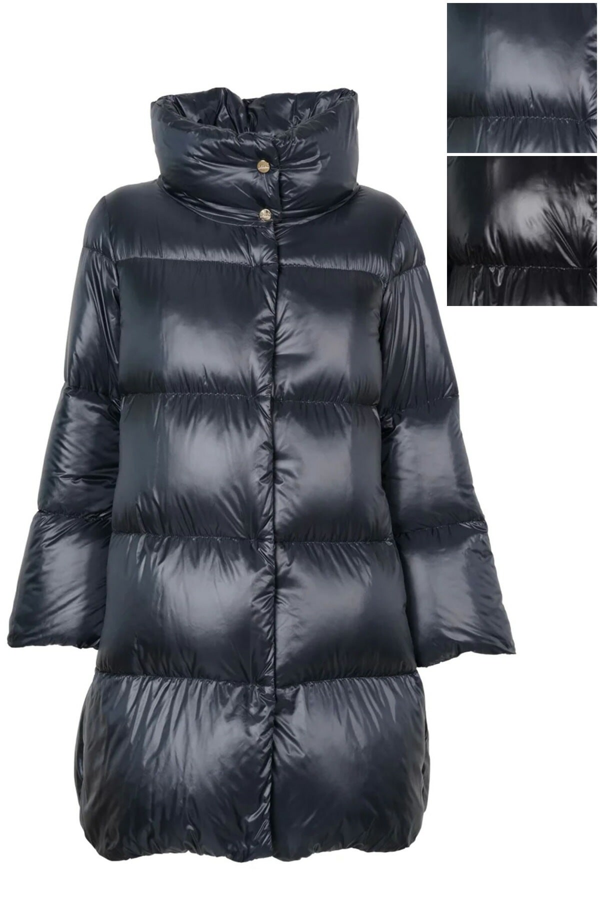 ヘルノ A-shape レディース ULTRALIGHT NYLON ダウンコート NEW BLU (ネイビーブルー) / NERO (ブラック) 全2色 PI001571D 12017 43,080円