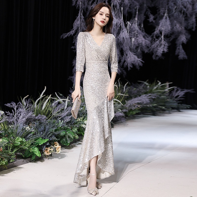 ロングドレス 演奏会用 パーティードレス 結婚式 ドレス ステージドレス 大人 ピアノ 発表会 コーラス 合唱衣装 マキシ丈 大きいサイズ 成人式