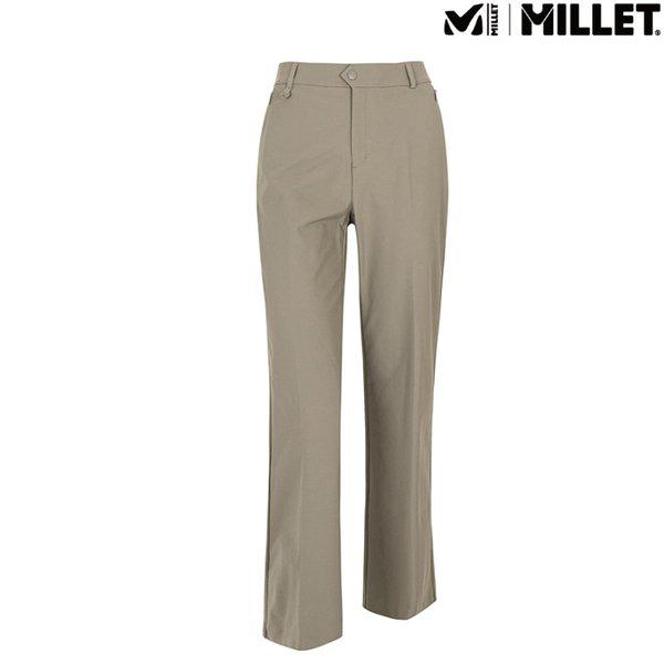 【25新作特価】レディース秋パンツ 伸縮性の良いベロ セミワイドパンツ_MLUFP636I_US