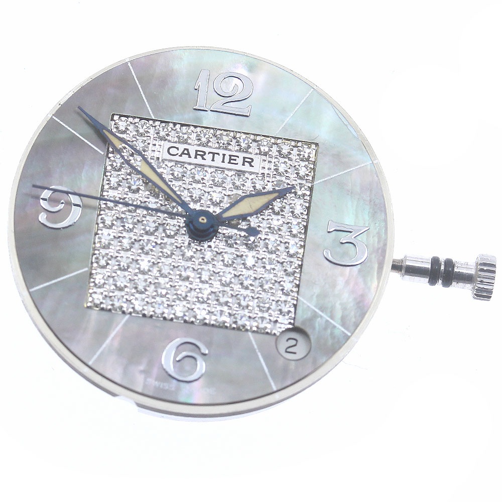 カルティエ CARTIER パシャ cal.049 ムーブメント ダイヤ 自動巻き ボーイズ _CA-5【中古】