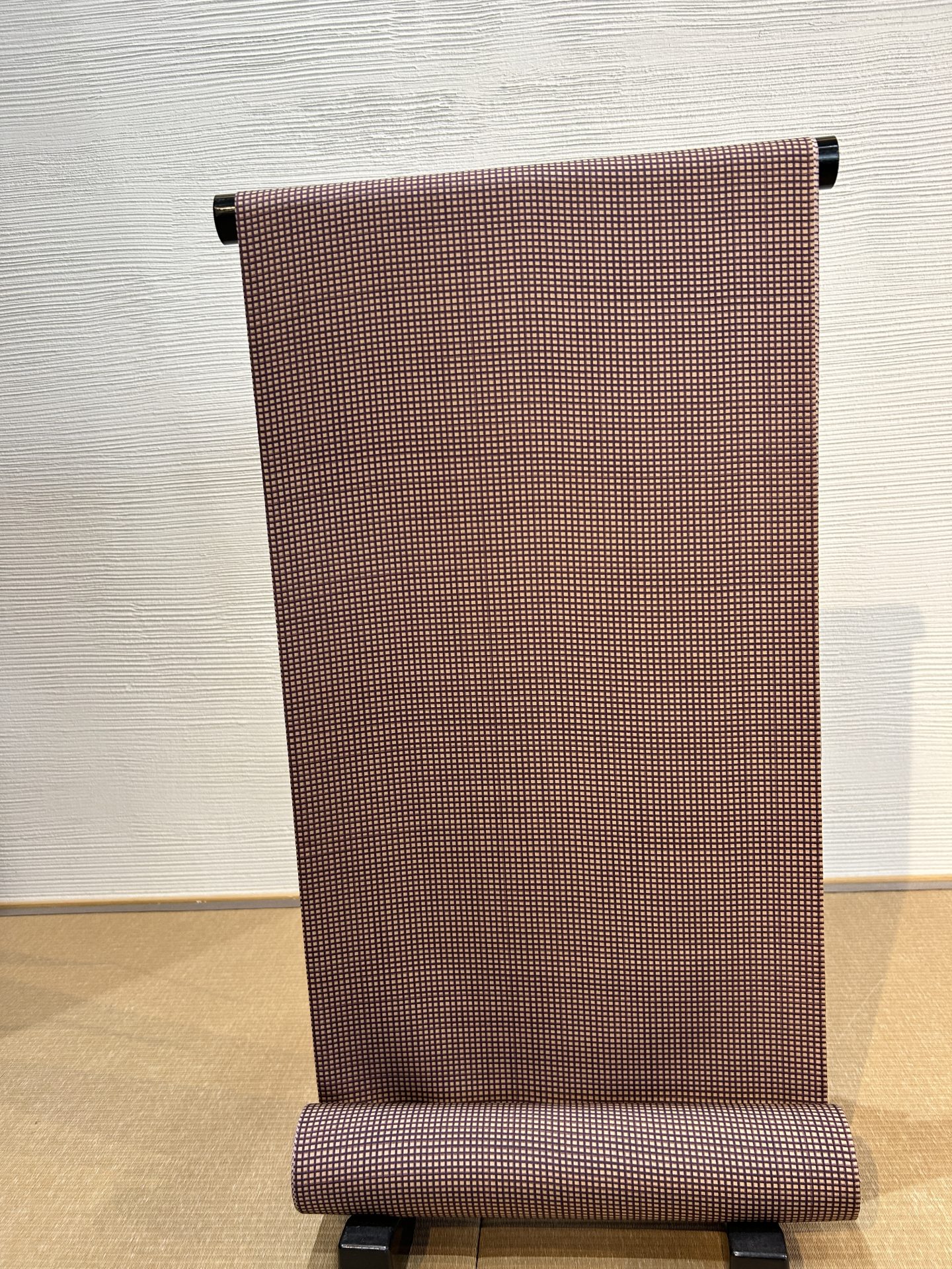 長襦袢 ワインパープル ドット柄 [juban006]