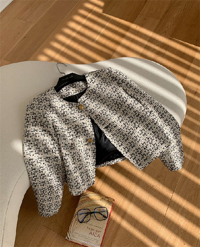 販促-[9月新品]ワンピーススーツ ツイード セットアップ フォーマル レディース スカートスーツ スーツ ノースリーブ ワンピース ジャケット ノーカラー ワンピースセット タイトワンピース 上品