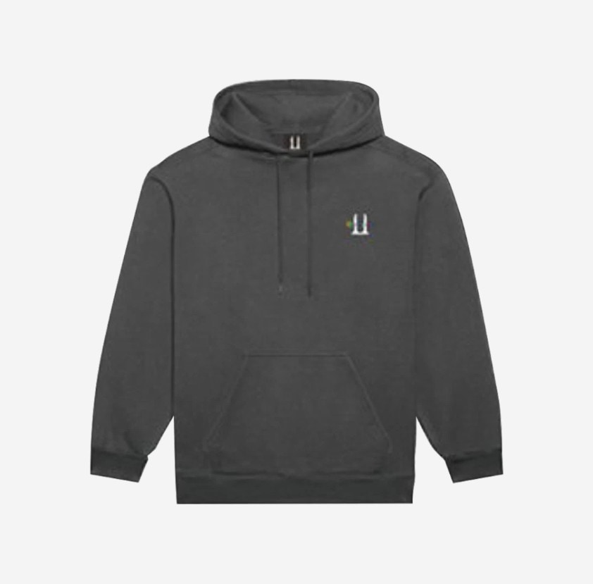 【G-DRAGON】 G-DRAGON UBERMENSCH HOODIE : CHARCOAL