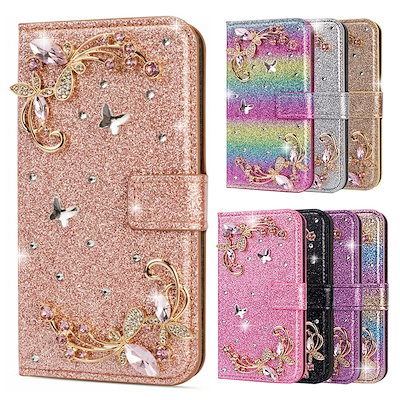 iPhone 13 12 シリーズ 対応 カバー 手帳 バタフライ 蝶 ...のサムネイル