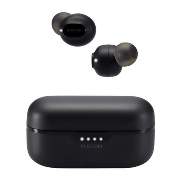 LBT-TWS16BK ブラック [ワイヤレスイヤホン (Bluetooth 5.3 低遅延 タッチセンサー 超小型 AAC対応 密閉型 Type‐C充電)] メーカー直送