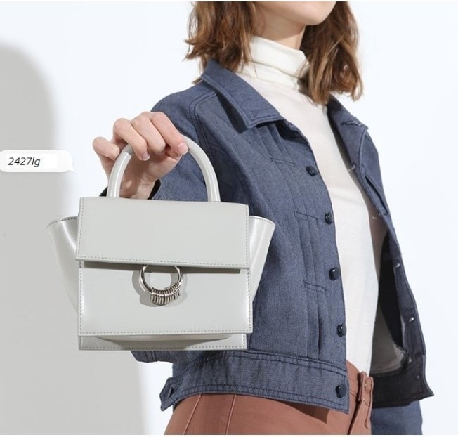 Jessie&Janeショルダ ーバッグ レディースバッグ ハンドバッグ かばん2色2427