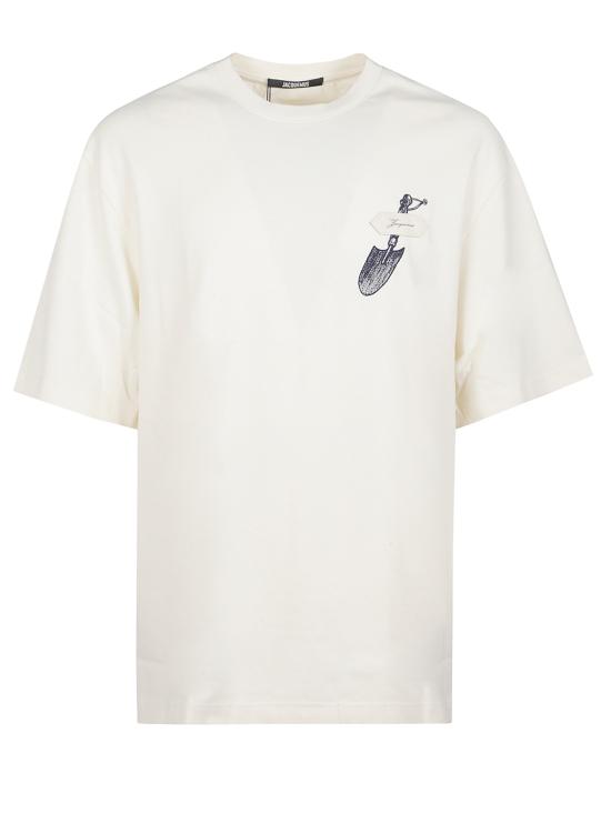 JACQUEMUS Men T-Shirts 26ETSM00623AJ 002261NZ Beige