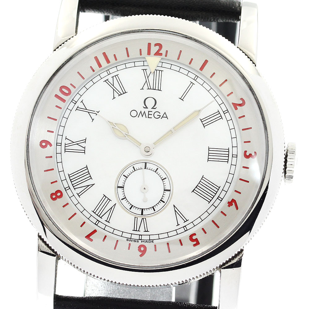 オメガ OMEGA 516.13.41.10.05.001 パイロットウォッチ スモールセコンド 自動巻き メンズ 良品 _875292【中古】