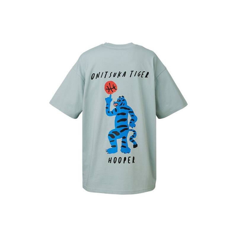 ONITSUKA TIGER オーバーサイズ グラフィックTシャツ 2183B533_020 399948