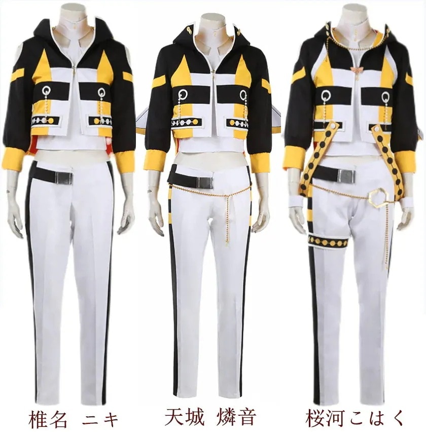 Ensemble Stars あんさんぶるスターズ 蜜蜂のリーダー 椎名 ニキ 天城 燐音 桜河こはく コスプレ衣装 コスチューム ハロウィン期間限定30％